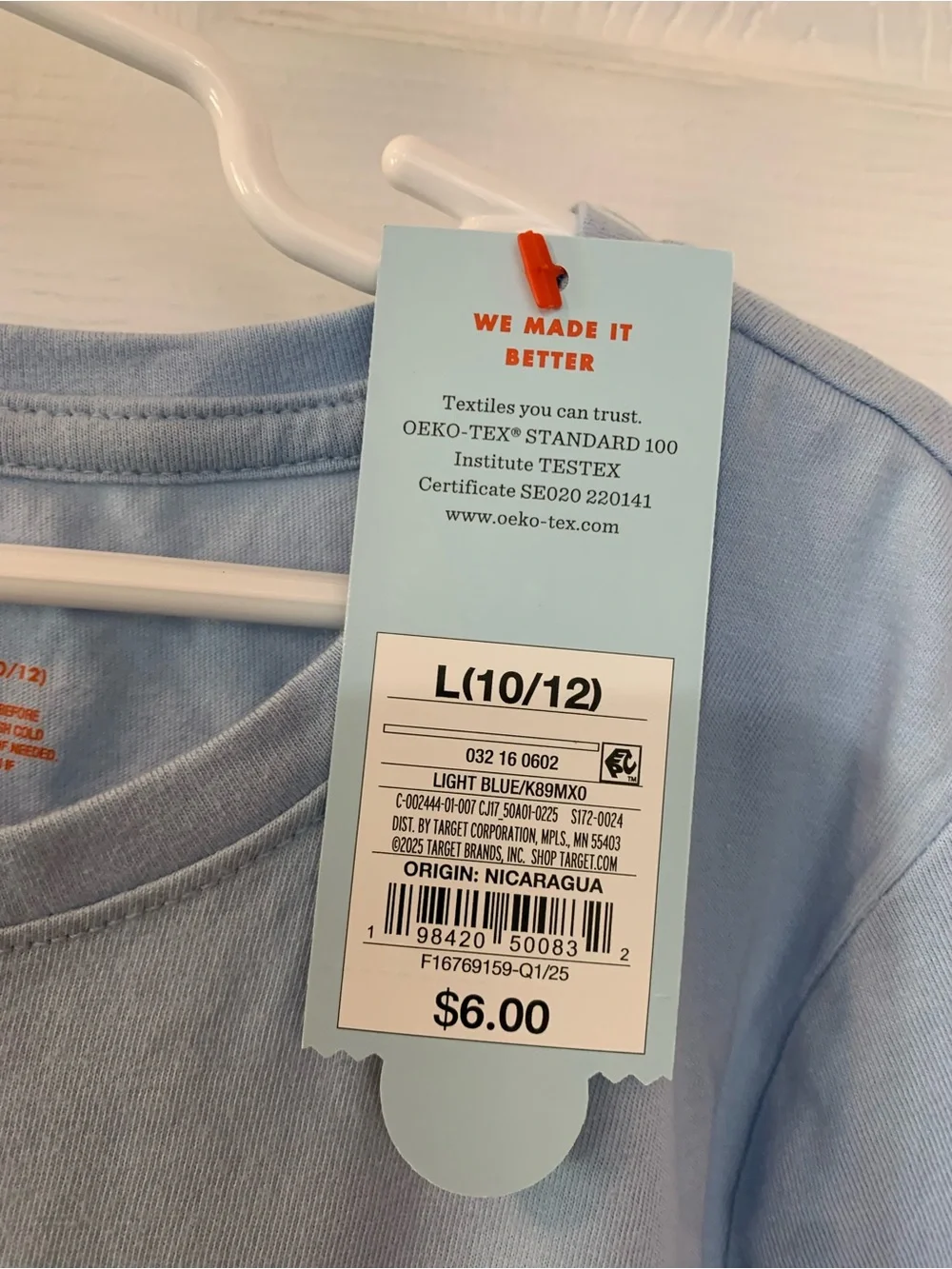 Cat & Jack NWT’s girl’s size large 10/12 graphic tee